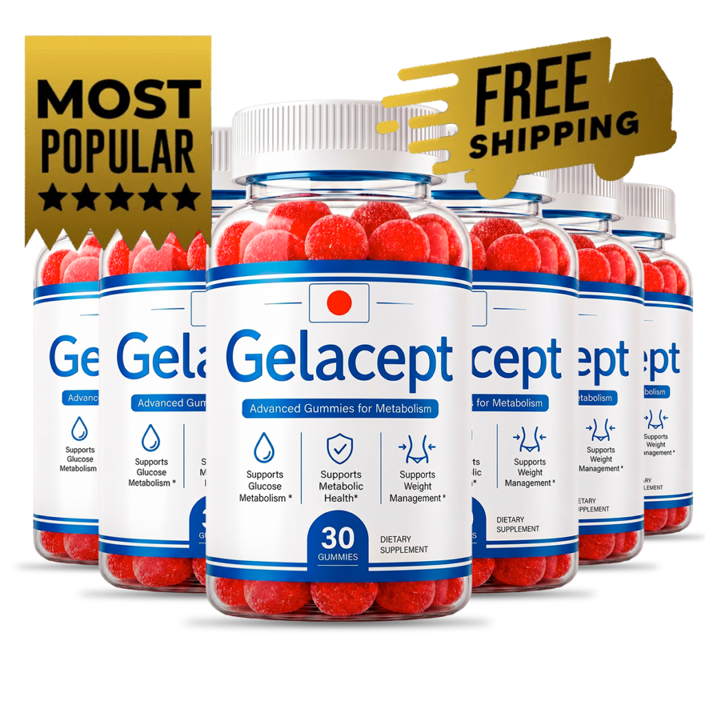 Gelacept supplement six-bottle package